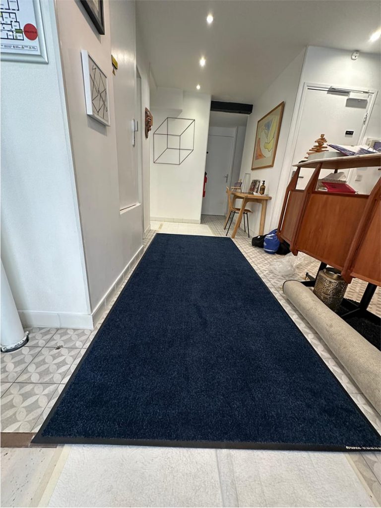 tapico-tapis-antisalissure-chine-bleu-sur-mesure-uni-ou-personnalisé-pour-professionnels