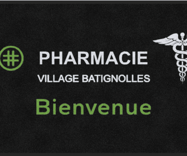 tapico-tapis-antisalissure-personnalisé-ou-uni-sur-mesure-pour-professionnels-pharmacie-bienvenue-village batignolles