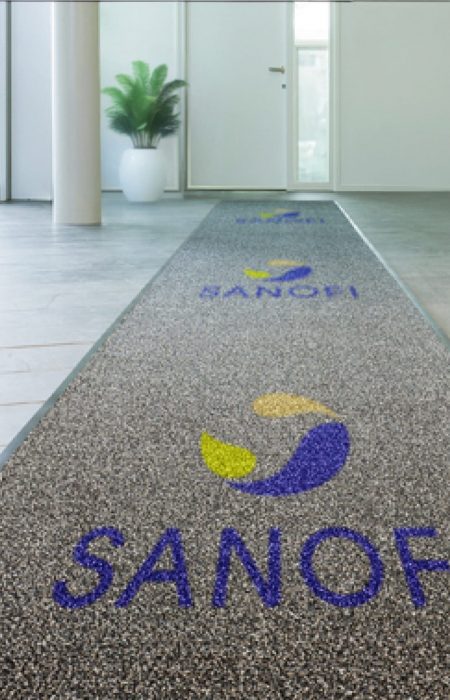 tapico-tapis-antisalissure-personnalisé-ou-uni-sur-mesure-pour-professionnels-SANOFI-HALL